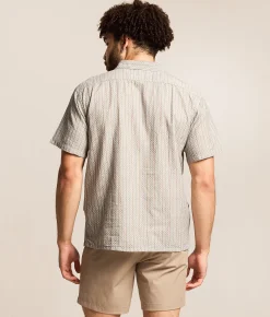 Tops | Billabong Sundays Jacquard Shirt Fog Gray