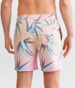 Bottoms|Swimwear | Billabong Sundays Layback Stretch Swim Trunks Fade