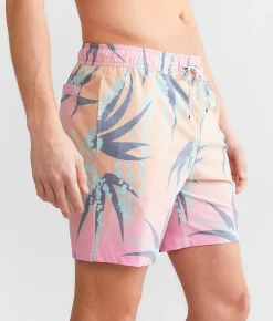 Bottoms|Swimwear | Billabong Sundays Layback Stretch Swim Trunks Fade