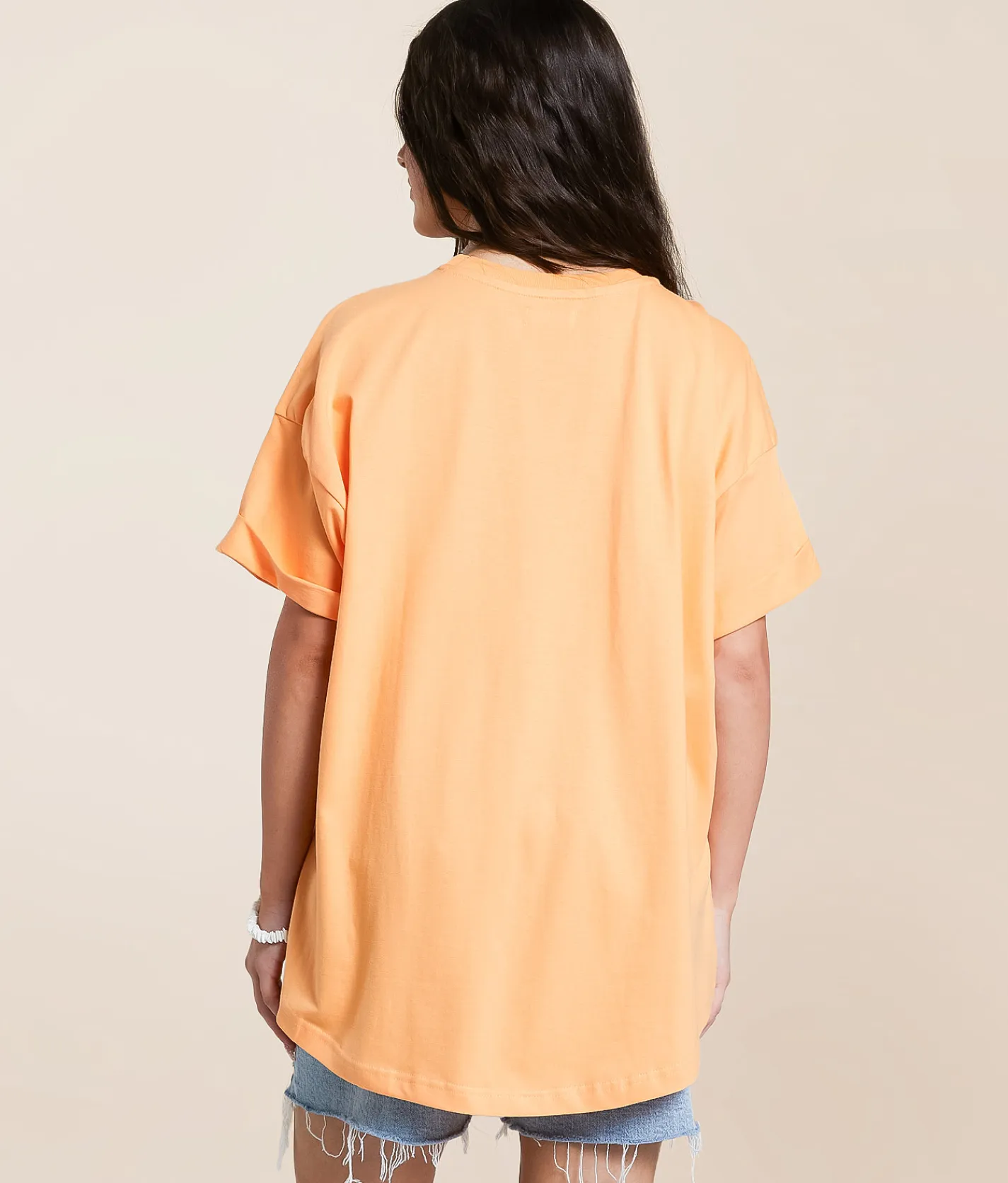 Modish Rebel Sunkissed Oversized T-Shirt Orange Best