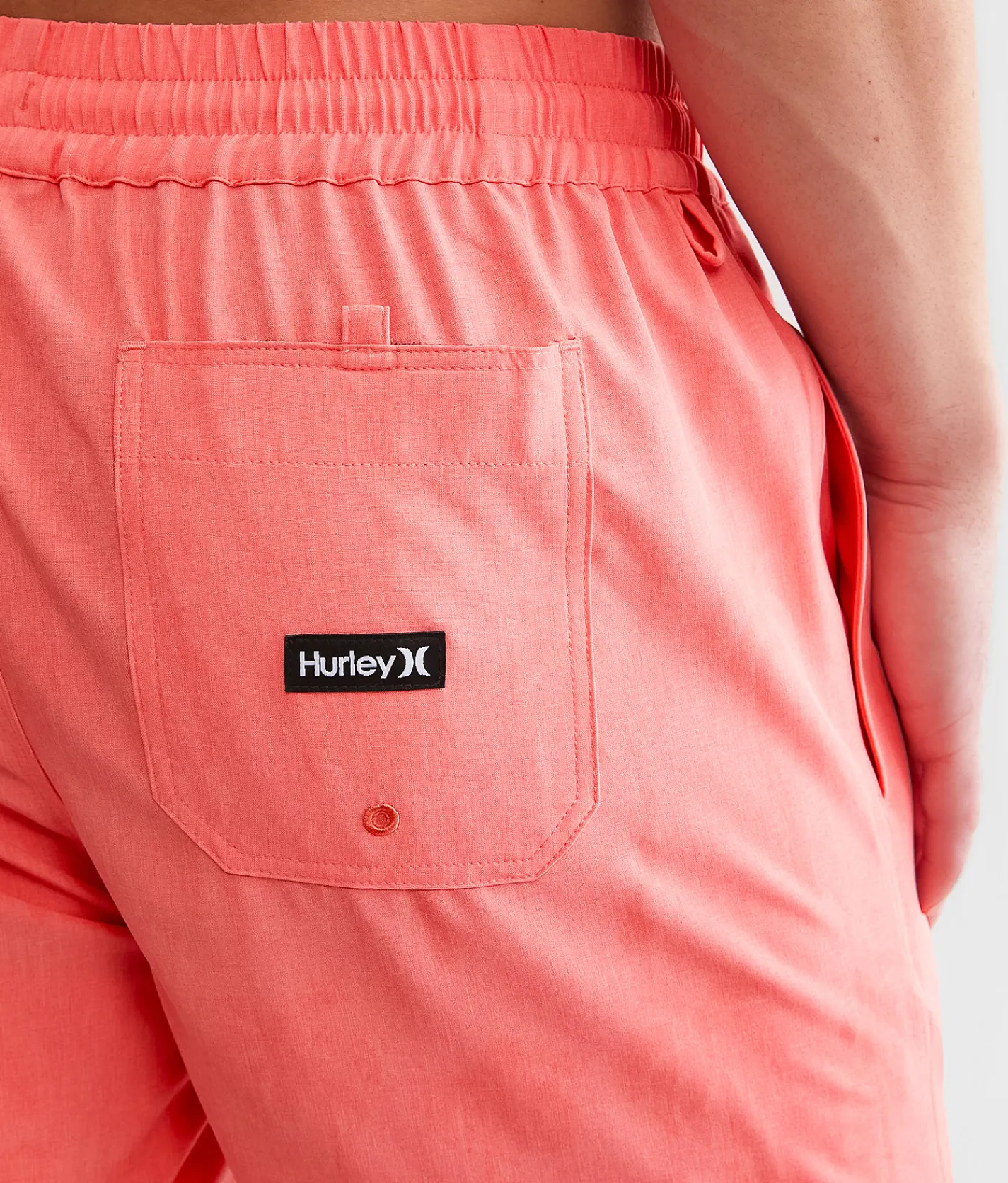 Hurley Sunlight Volley Stretch Swim Trunks Desert Flower Hot