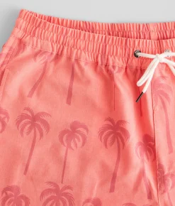 Hurley Sunlight Volley Stretch Swim Trunks Desert Flower Hot