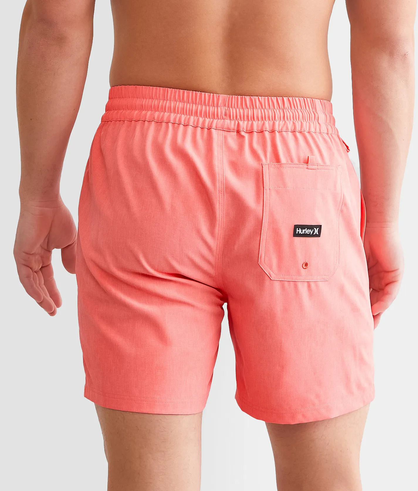 Hurley Sunlight Volley Stretch Swim Trunks Desert Flower Hot