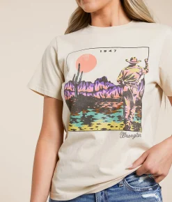 Wrangler® Sunlook T-Shirt Fog Online