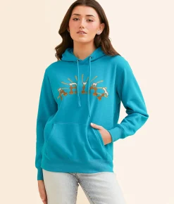 Ariat Sunrise Hooded Sweatshirt Capri Breeze Sale
