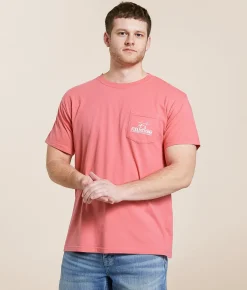 Fieldstone Sunset Boat T-Shirt Watermelon Online