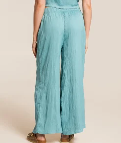 Z Supply Sunset Satin Pant Sea Pine