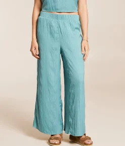 Z Supply Sunset Satin Pant Sea Pine