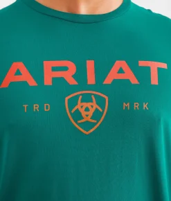 Ariat Sunset Strip T-Shirt Mediterranea Hot