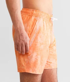 Bottoms|Swimwear | American Fighter Sunset Swim Trunks Orange
