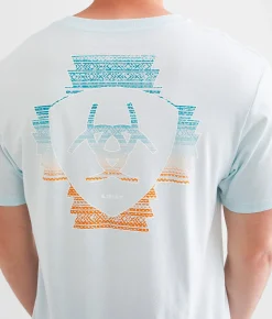 Graphic T-Shirts | Ariat Sunset Urn T-Shirt Quiet Tide