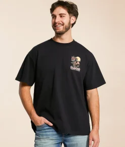 Graphic T-Shirts | Diamond Cross Ranch Sunshine Bull Ride T-Shirt Black