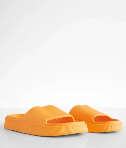 Shoes | BKE Sunshine Textured Slide Orange