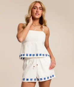 Billabong Sun Stamp Tank Top Salt Crystal Discount
