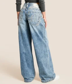 Miss Me Super Baggy Wide Leg Jean M1103 Online