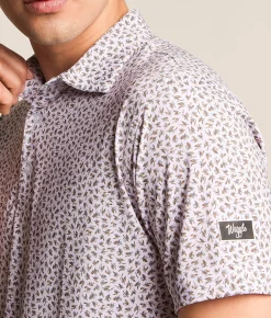 Tops | Waggle® Super Fly Performance Polo Tan