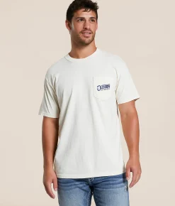 Tops|Graphic T-Shirts | Old Row Support Your Local T-Shirt Ivory