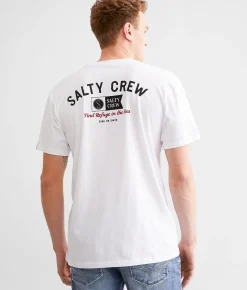 Salty Crew Surf Club Premium T-Shirt White Discount