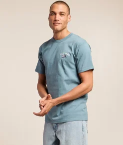 Tops|Graphic T-Shirts | Salty Crew Surf Club T-Shirt Ocean Blue