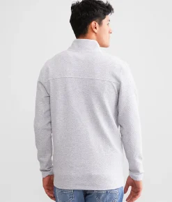 BKE Sussex Performance Pullover Oatmeal Heather Outlet