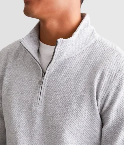BKE Sussex Performance Pullover Oatmeal Heather Outlet