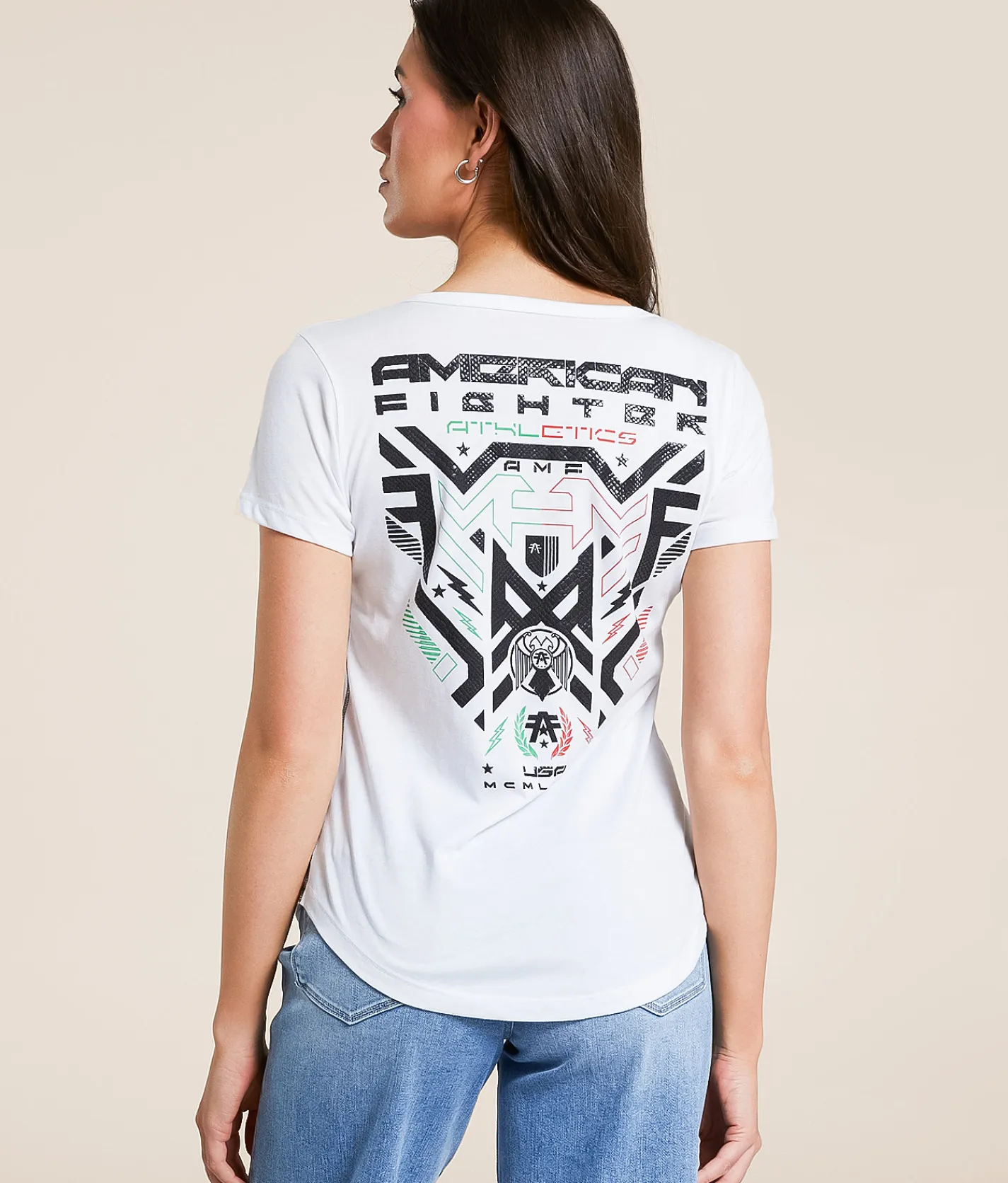 Tops | American Fighter Sutherland T-Shirt White