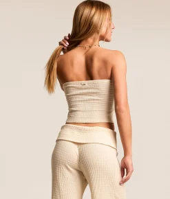 Tops | Billabong Sweet Coast Tube Top White Cap