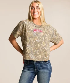 Modish Rebel Sweetheart T-Shirt Camo Clearance