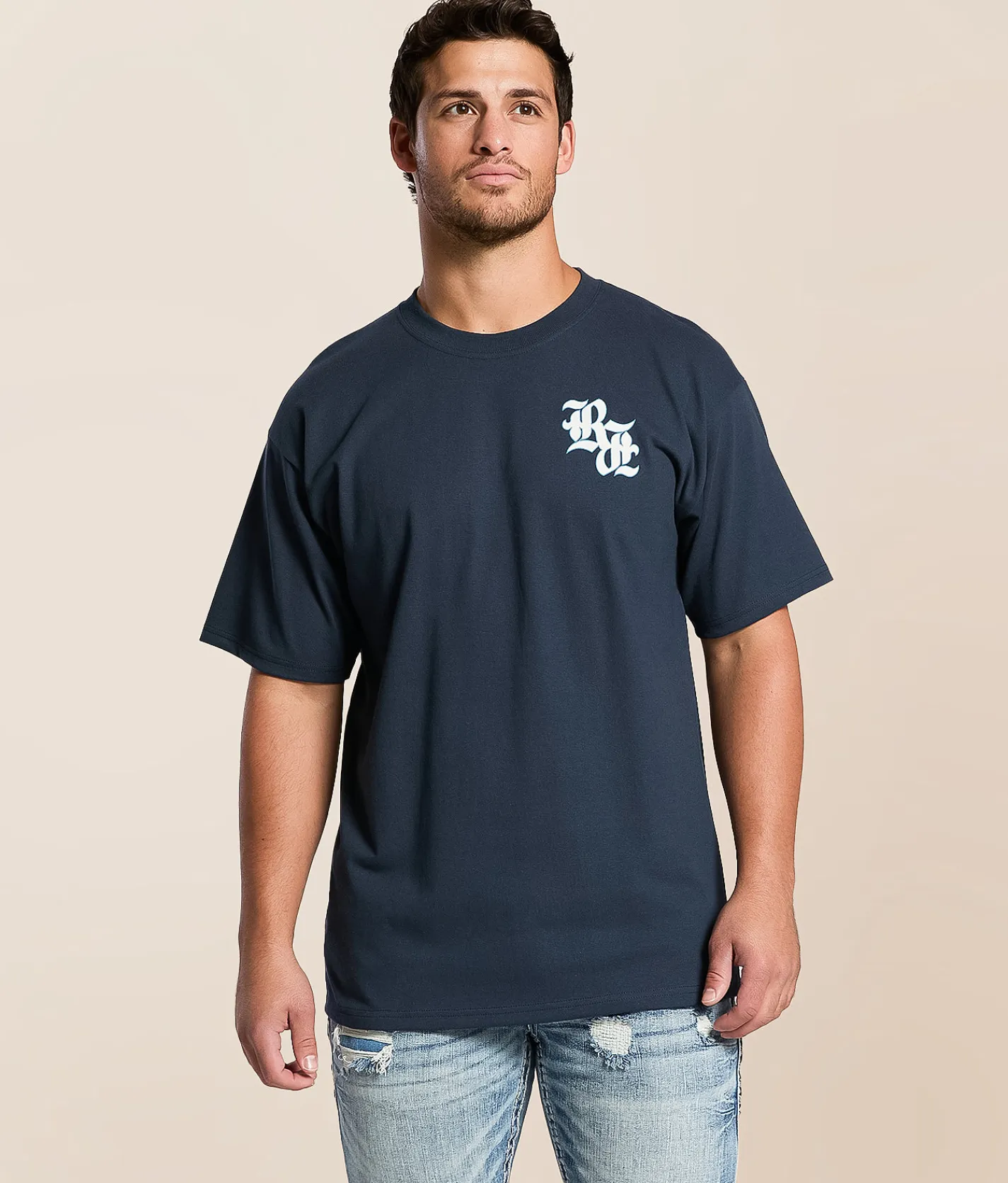 Rock Revival Swift T-Shirt Navy Online