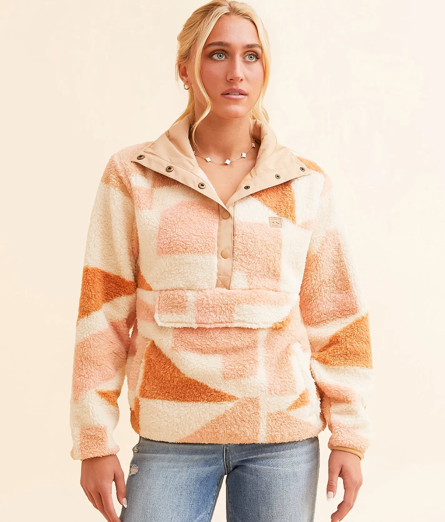 Tops | Billabong Switchback Pullover White Cap 1