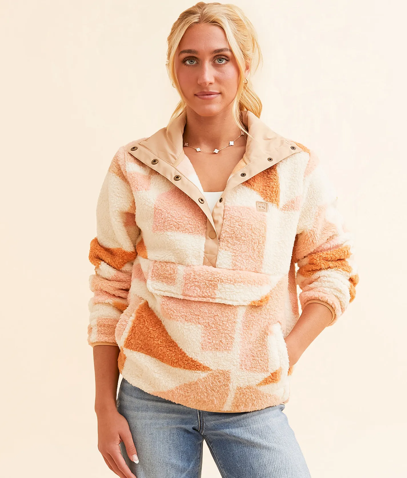 Tops | Billabong Switchback Pullover White Cap 1