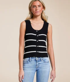 Tops | Z Supply Sycamore Sweater Vest Black