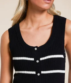 Tops | Z Supply Sycamore Sweater Vest Black