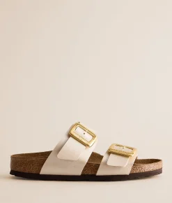 Shoes | Birkenstock® Sydney Luxe Buckle Sandal Pearl White