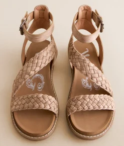 Shoes | Very G Sylvie Braided Sandal Taupe