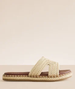 Mia Syrie Jute Sandal Natural Hot