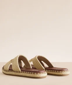 Mia Syrie Jute Sandal Natural Hot