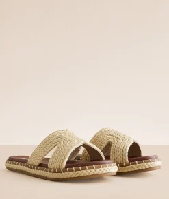 Mia Syrie Jute Sandal Natural Hot