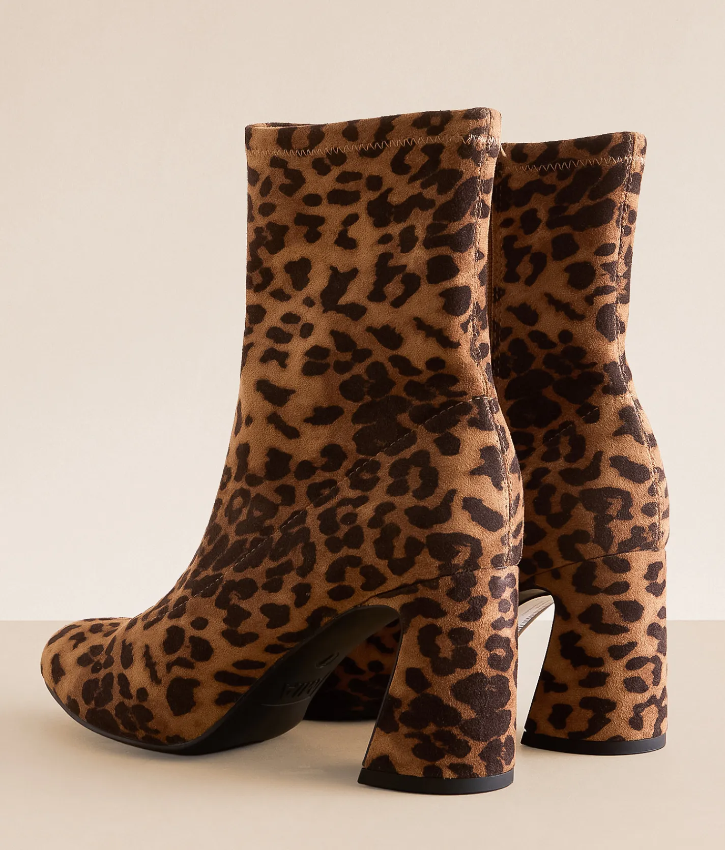 Mia Tabiona Leopard Ankle Boot Leopard Print Discount