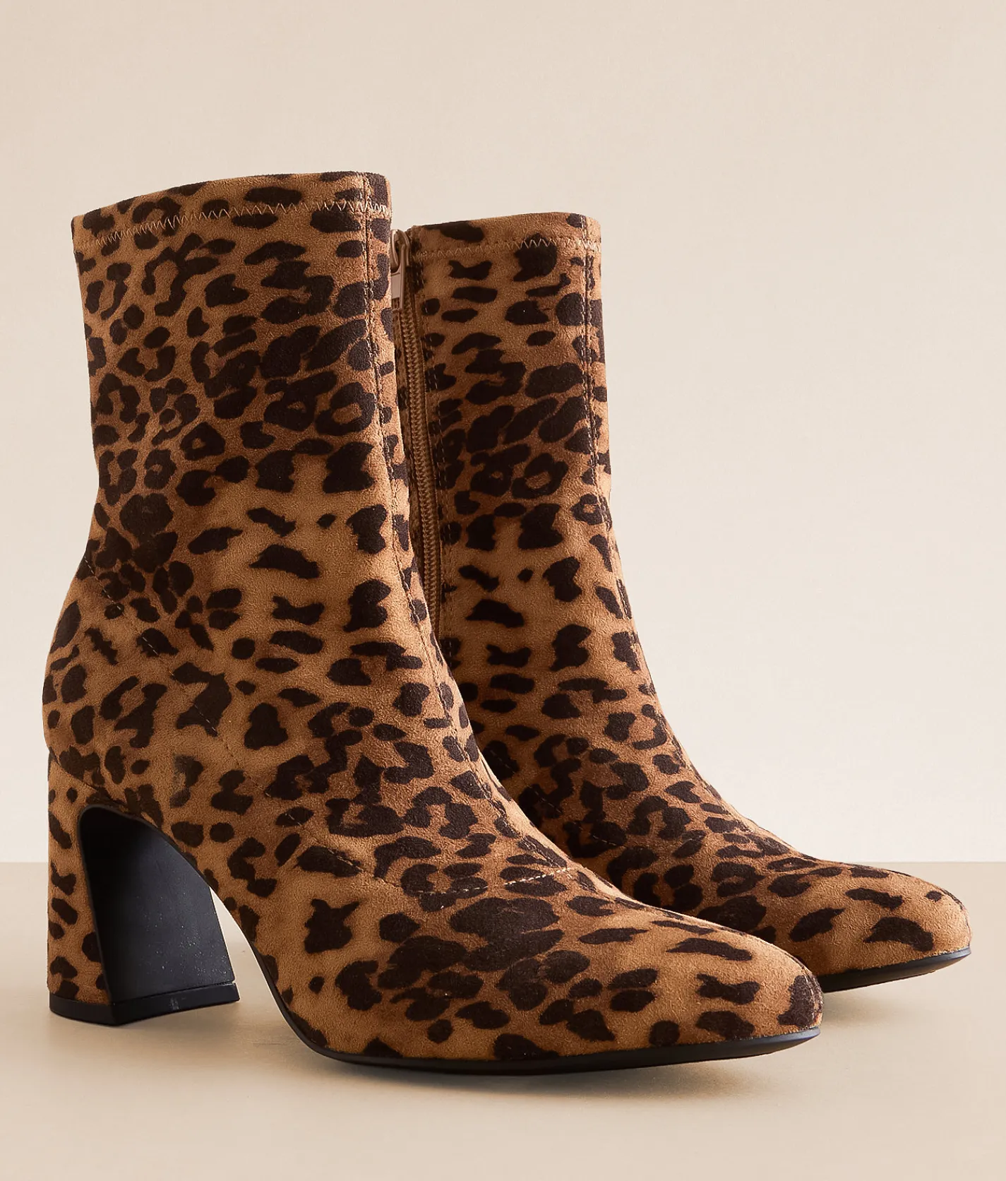 Mia Tabiona Leopard Ankle Boot Leopard Print Discount