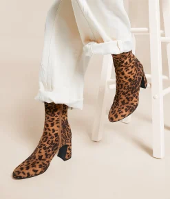 Mia Tabiona Leopard Ankle Boot Leopard Print Discount