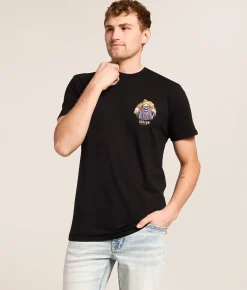 Sullen Tacos & Cerveza T-Shirt Jet Black Online