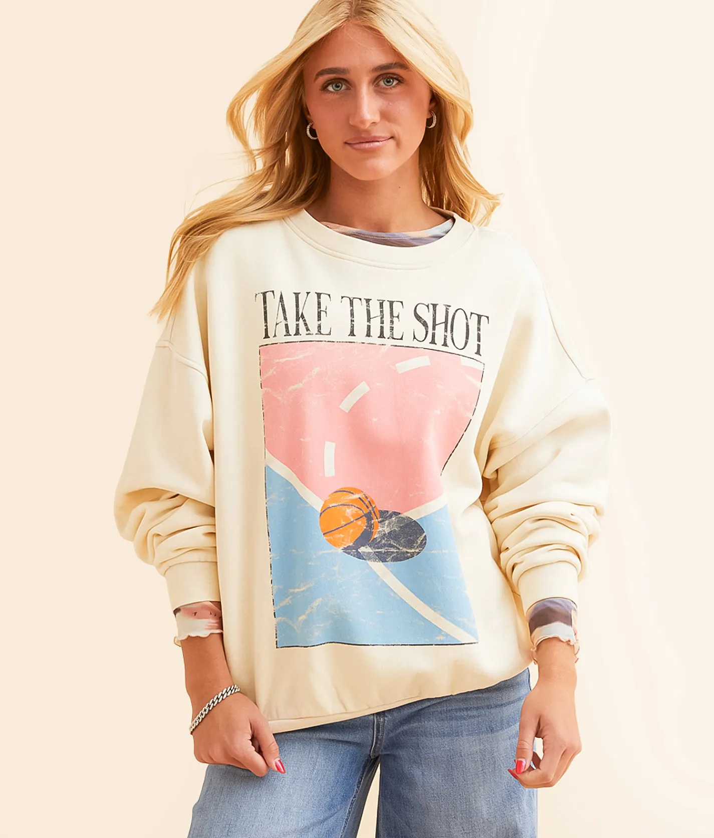 Tops | Modish Rebel Take The Shot Pullover Natural