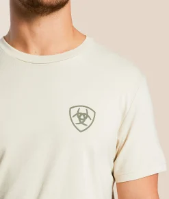 Ariat Tall Box Valley T-Shirt Natural
