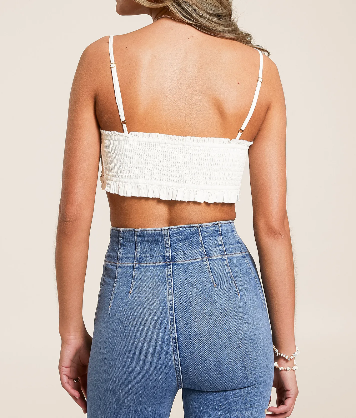 Tops | Free People Tallulah Bralette Ivory