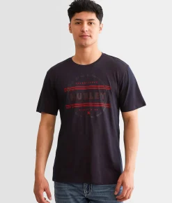Graphic T-Shirts|Activewear | Hurley Tangled Up T-Shirt Black Red