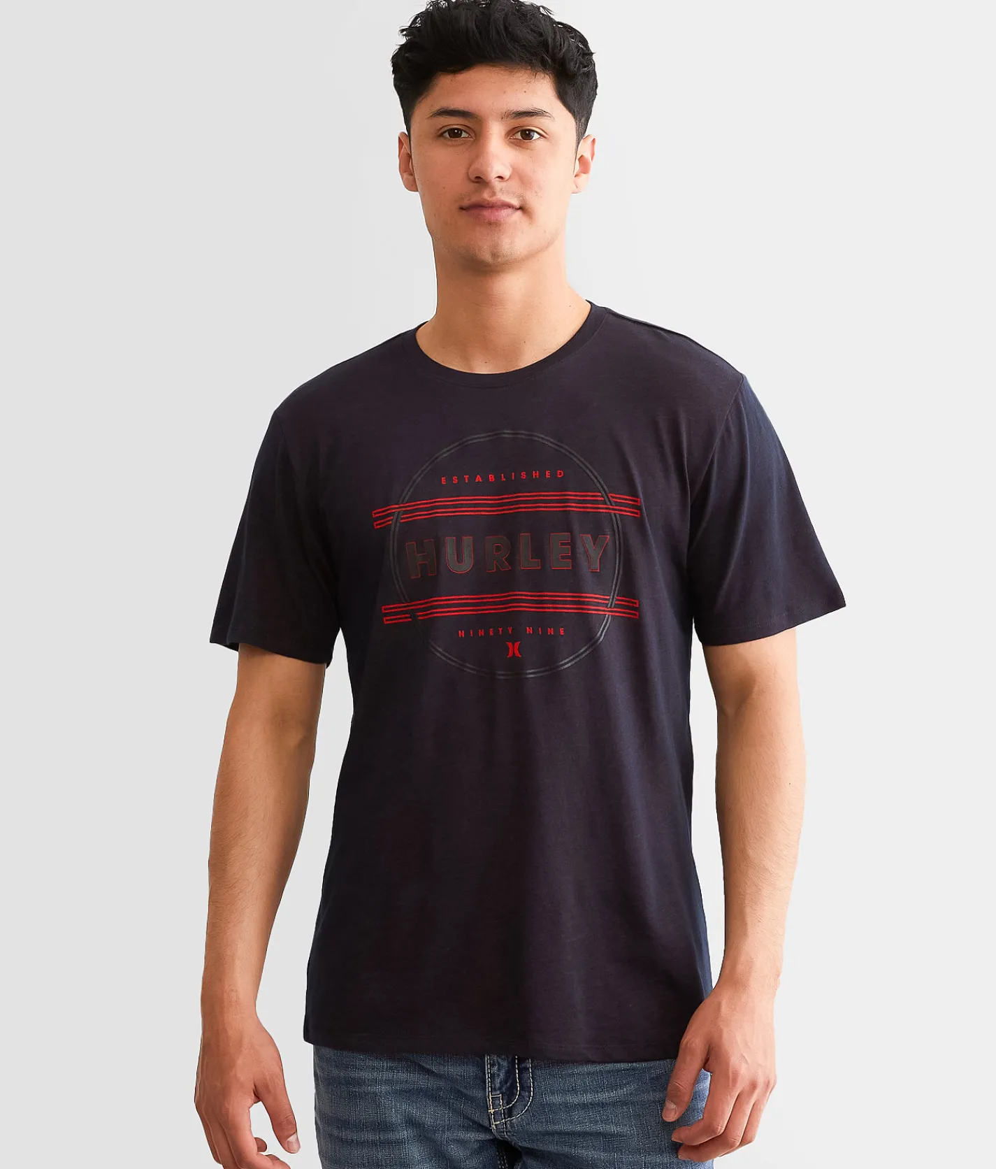 Graphic T-Shirts|Activewear | Hurley Tangled Up T-Shirt Black Red