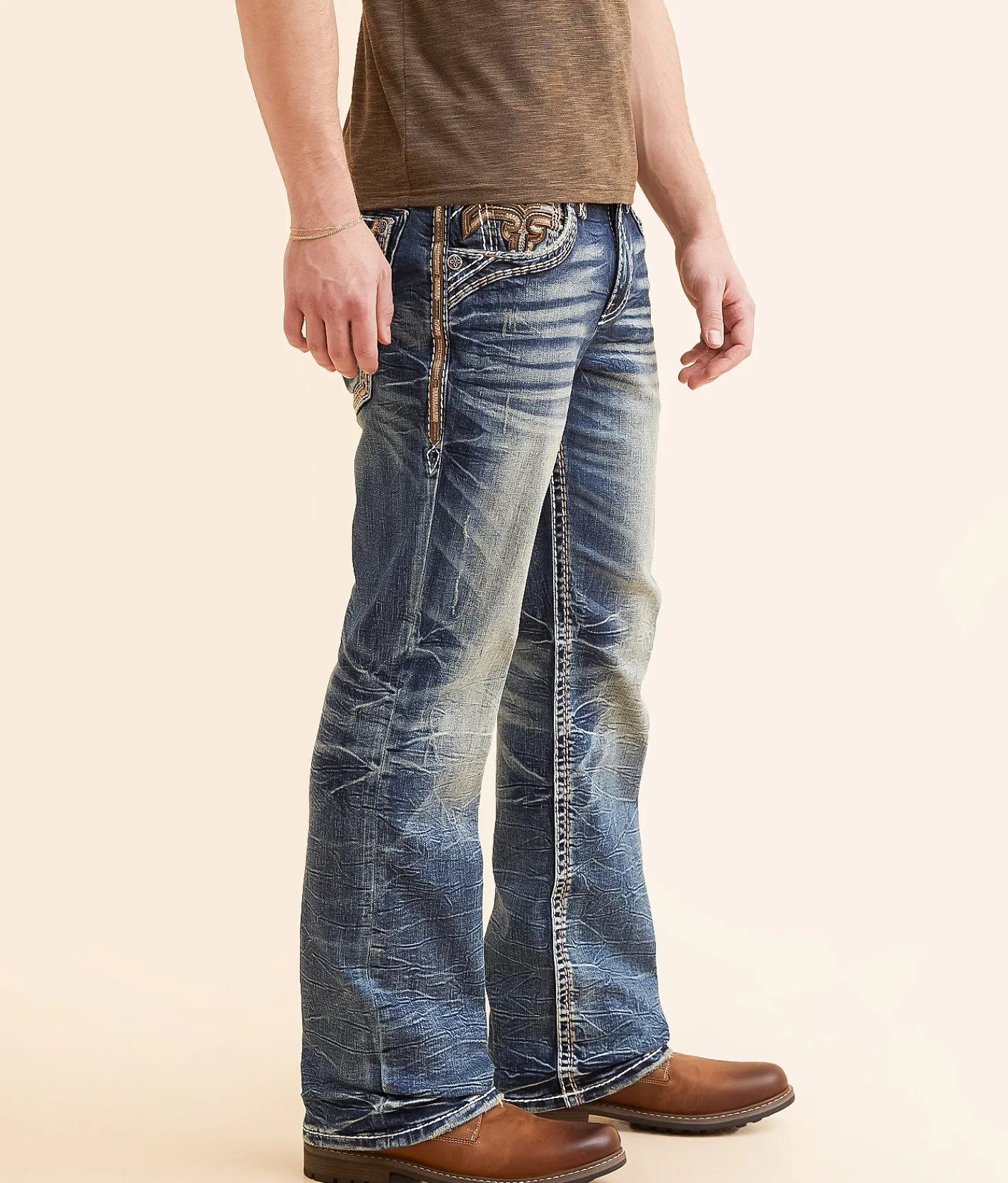 Rock Revival Jeans|Bottoms | Rock Revival Tanner Boot Stretch Jean Tanner B208