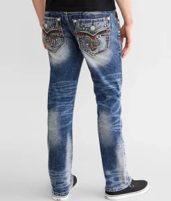 Rock Revival Jeans|Bottoms | Rock Revival Tanner Straight Stretch Jean Tanner J207