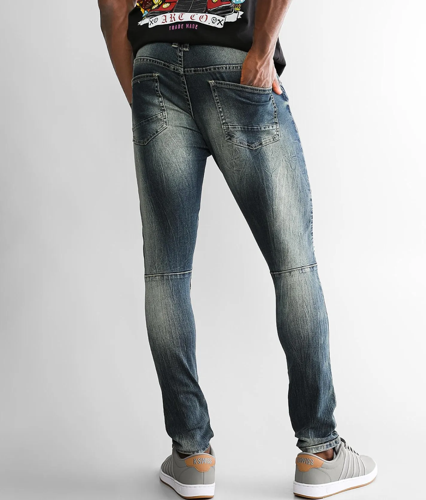 Sale Jeans|Bottoms | Smoke Rise® Taper Stretch Jean Alley Blue